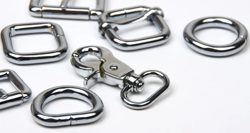 silver Meetee 1 комплект(6 шт.) 20/25/32/38 мм уплотнительное кольцо в виде буквы D Square Needle двухщелевая Пряжка для сумки ремень Чемодан аппаратные средства "сделай сам" ремесла домашнего декора аксессуары - Цвет: silver