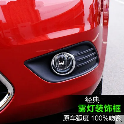 Автомобильный Стайлинг Abs Хромированная Крышка передняя противотуманная фара