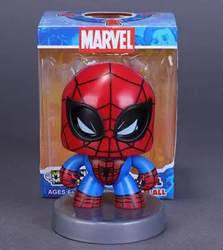 Hasbro Marvel Mighty Muggs сменная кукла Халк Капитан Америка танос Человек-паук фигурка детская игрушка подарок - Цвет: 21
