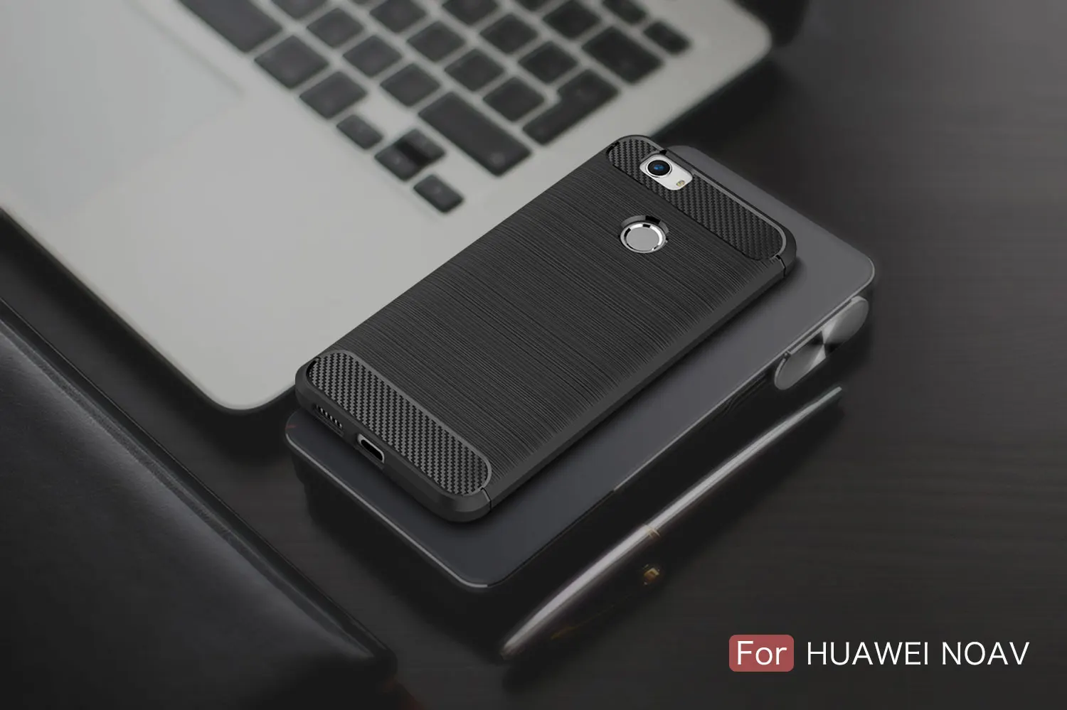 ТПУ чехол для Huawei NOVA CAN-L01 CAN-L11 Мягкий силиконовый из углеродного волокна