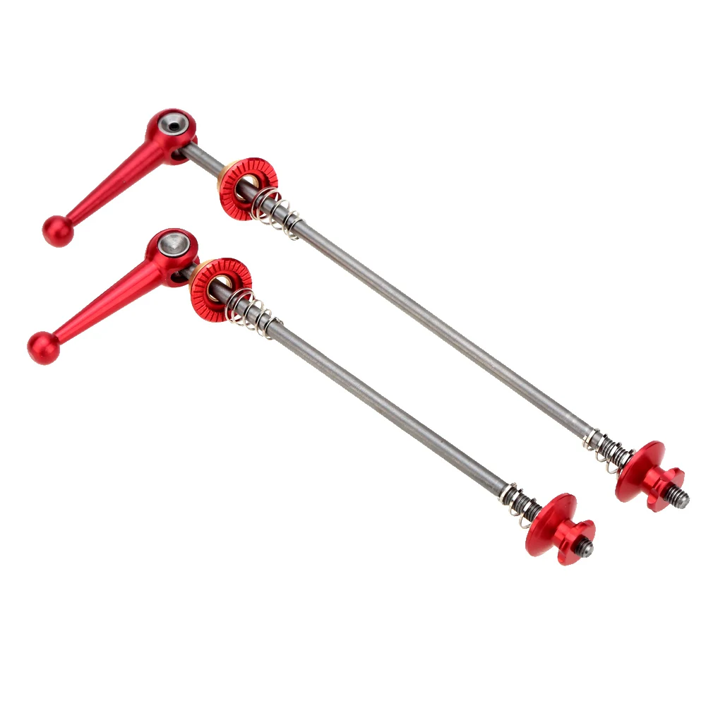 

2Pcs Road Bicycle skewers Ultralight Quick Release Titanium Skewers for MTB Road Bike parts