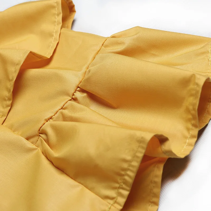 Женские асимметричные платья с коротким рукавом и круглым вырезом в стиле