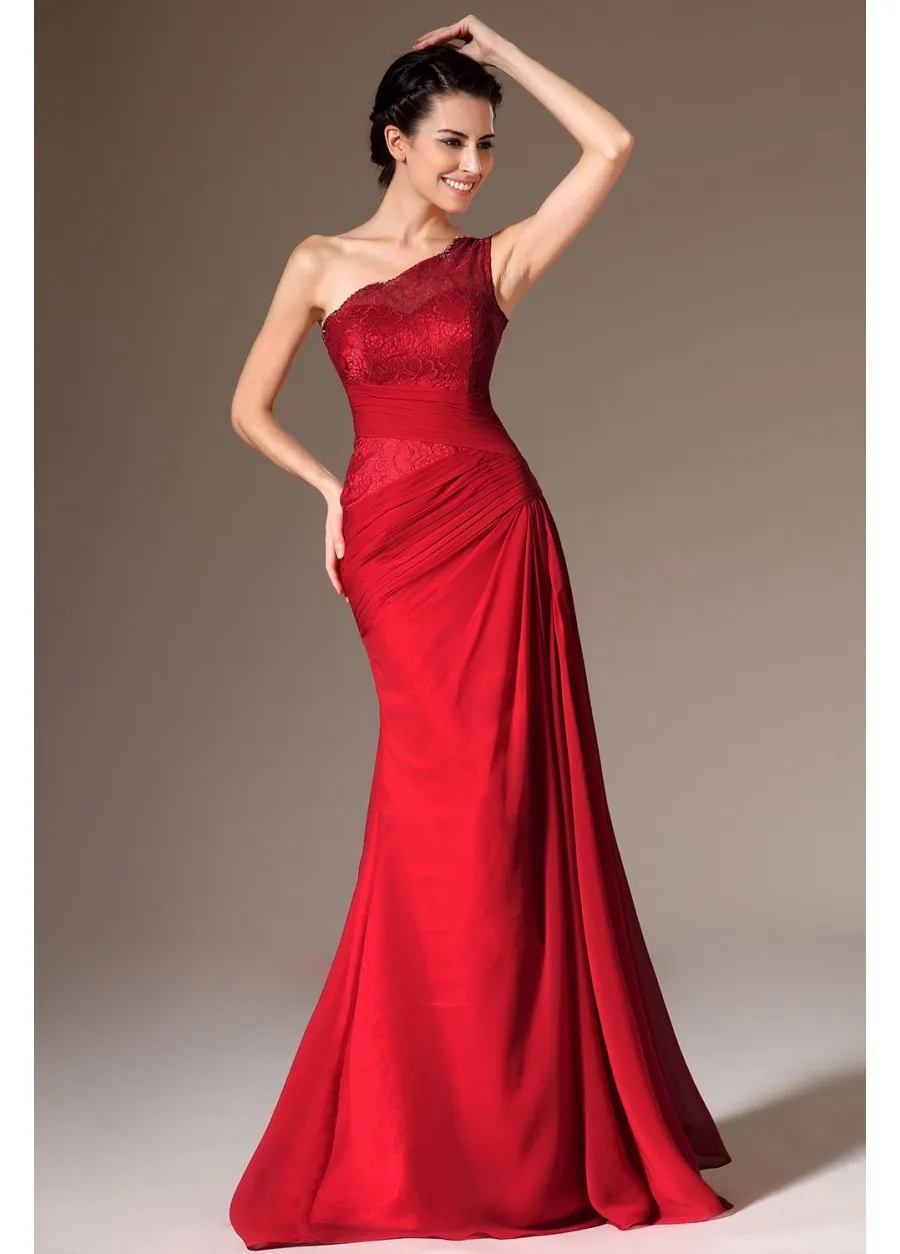 Vestido de renda/Вечерние платья на одно плечо новинка 2018 года модные пикантные женские