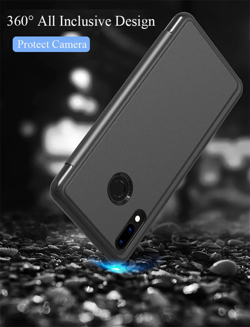 Зеркало сенсорный флип чехол для Xiaomi Mix 2, 3, ремешок F1 8 8se 8pro 8lite 5x 6x a1 a2 стенд 360 Полное покрытие для Redmi S2 6A 5 Note 4X5 6 iPad Pro