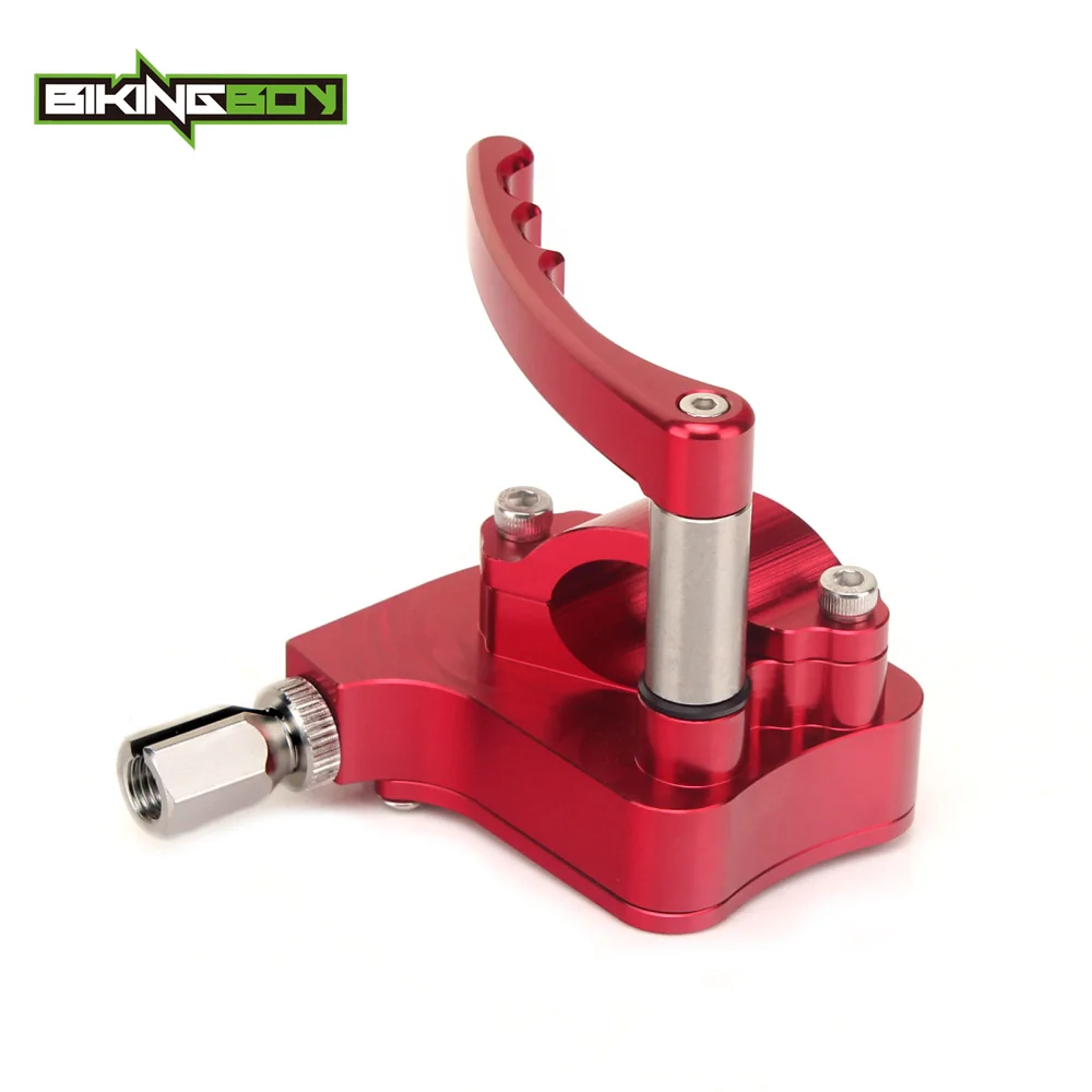 

BIKINGBOY 7/8" Universal CNC Billet Aluminum Bars ATV Thumb Throttle Control Assembly fit for Honda Kawasaki Yamaha Suzuki