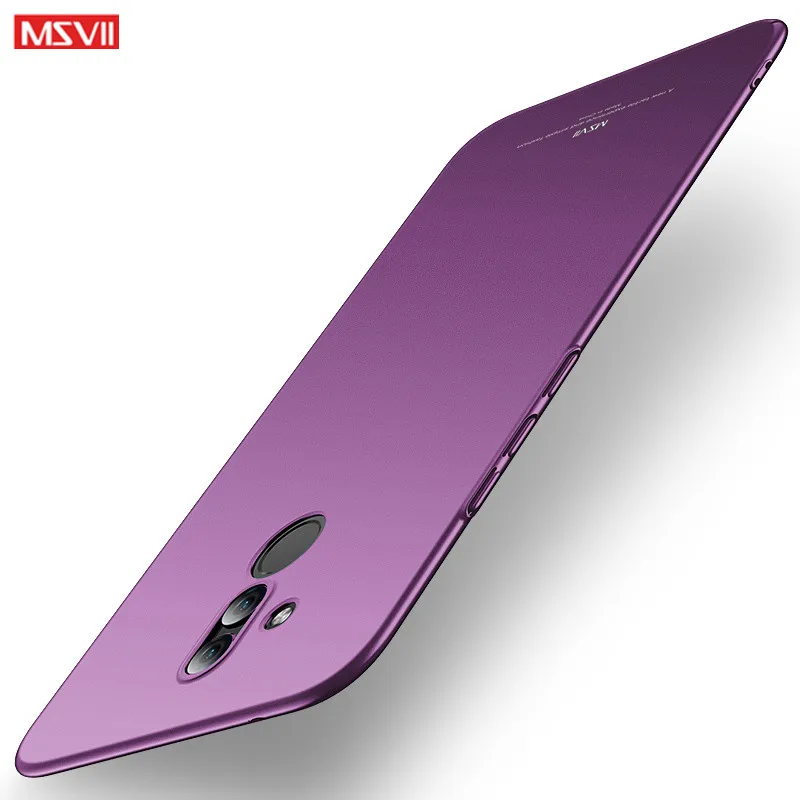 Чехол для huawei mate 20 lite тонкий матовый чехол MSVII из поликарбоната телефона Mate pro X 20X 10