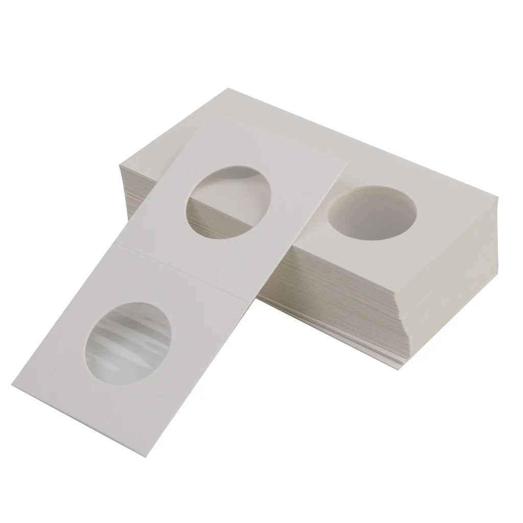 2x2 картон 23 мм держатель для монет доллара Пенни четвертей 50 штук|Копилки денег| |