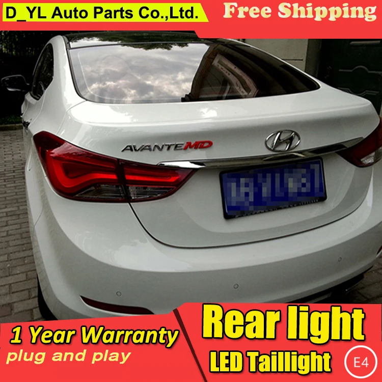 Задние фары Elantra Avante 2011 ~ 2015 Бесплатная доставка светодиодный 4 шт./компл. задние