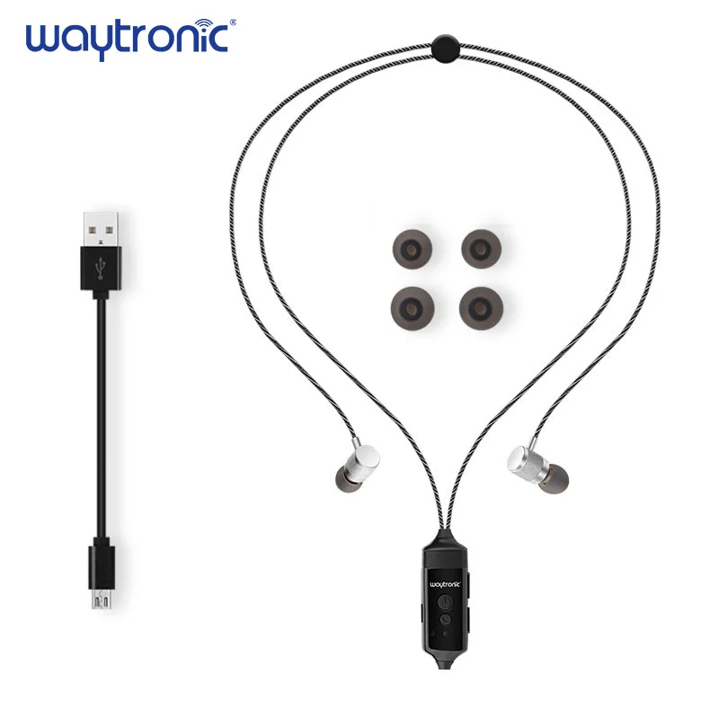 Беспроводной Bluetooth Диктофон для звонков наушники для iPhone Android мобильный телефон разговор входящие исходящие звонки запись - Цвет: Черный