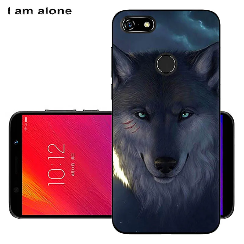 Solf TPU F41 Чехлы для телефонов I am alone для lenovo A5, 5,45 дюймов, ТПУ, модные, милые, цветные, с рисунком, чехлы для мобильных телефонов lenovo A5 - Цвет: Solf TPU F41