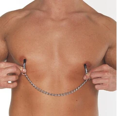 Nipple Clip With Long Chain/Nipple Stimulator/Metal Clamps Sex Products Adult Toys For Women Men | Красота и здоровье
