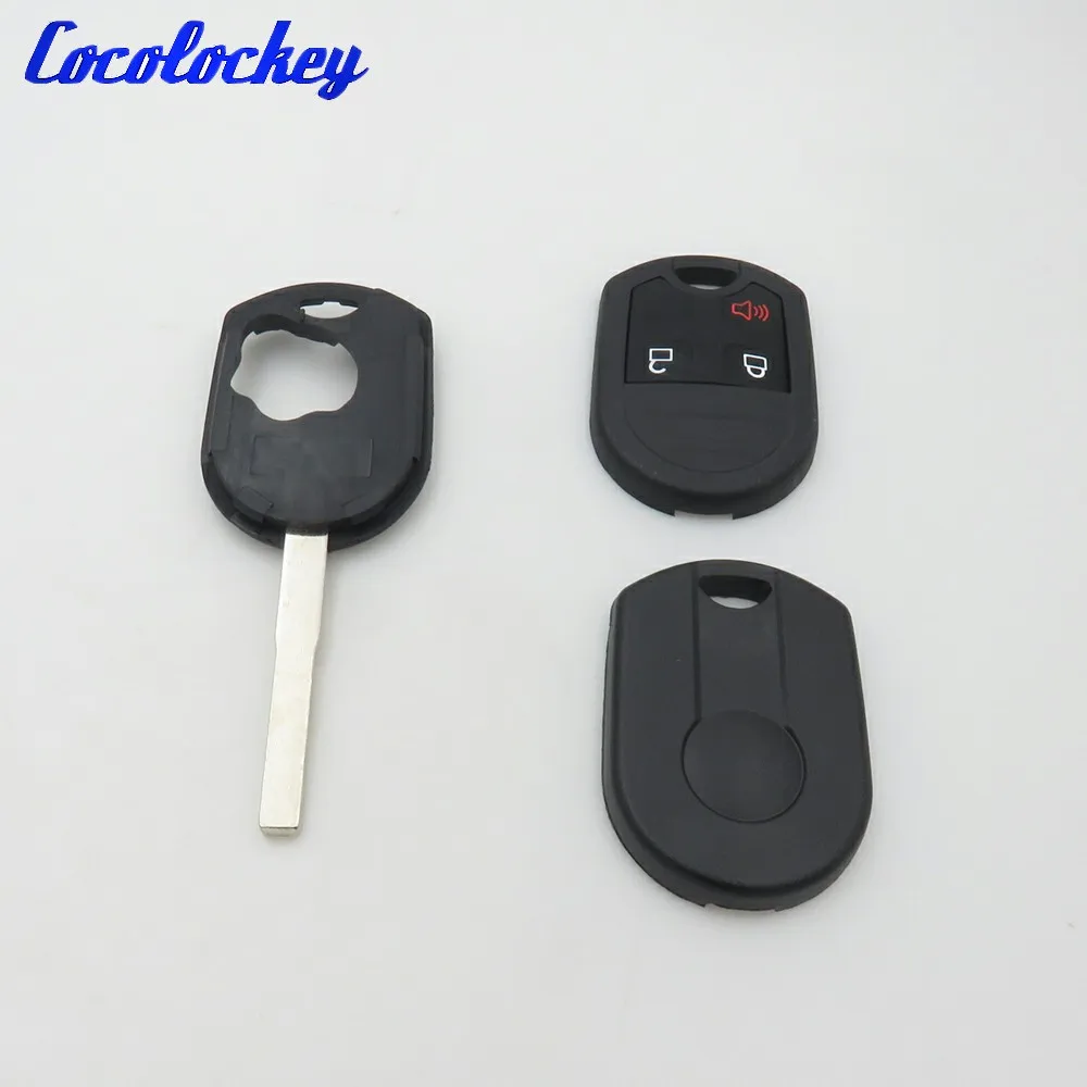 Cocolockey Автомобильный ключ зажигания с необработанной головкой бесключевой