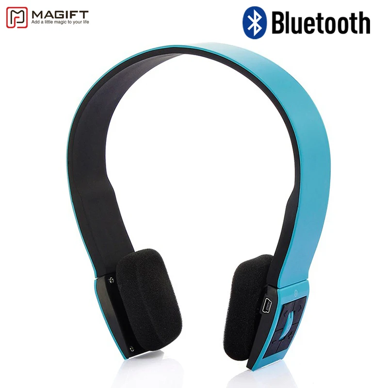 Magift Регулируемое оголовье наушники Bluetooth V2.1 + EDR студия гарнитура С микрофоном