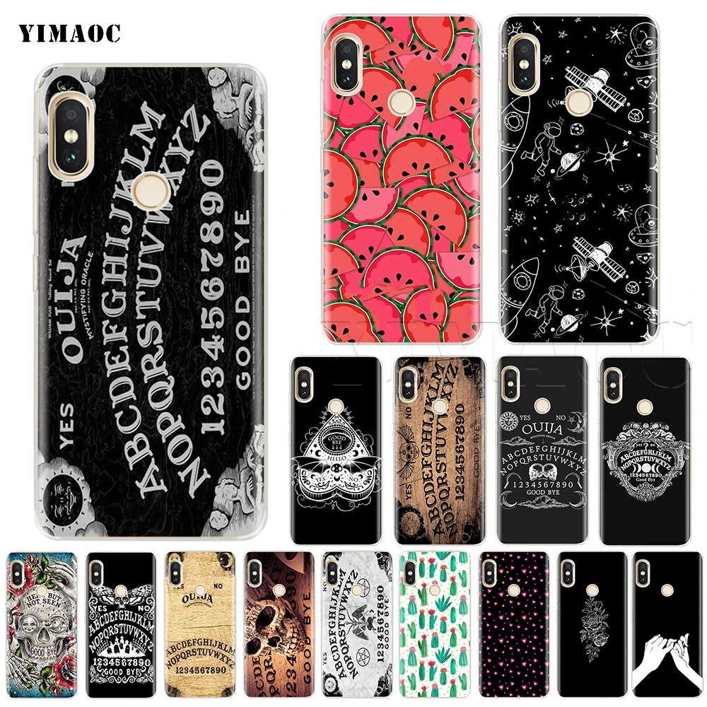 Чехол YIMAOC Ouija для Xiaomi Redmi Mi Note MAX 3 6a 7 8 9se mix 2s a1 a2 Lite mi6 mi8 se pocophone f1|Бамперы| |