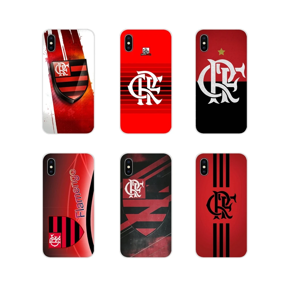 Аксессуары чехлы для телефонов Clube de Regatas do Flamengo логотип Motorola Moto X4 E4 E5 G5 G5S G6 Z Z2 Z3 G3 G2