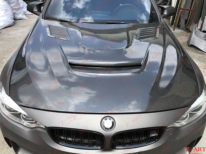 Z ART M3 капот двигателя для BMW F80 F82 F83 углеродное волокно крышка M4 2013 2019|Обвесы| |