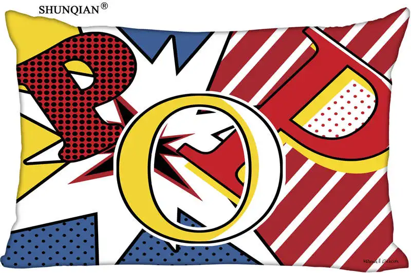 

Оригинальная наволочка из полиэстера и хлопка на молнии, размер 45x35 см