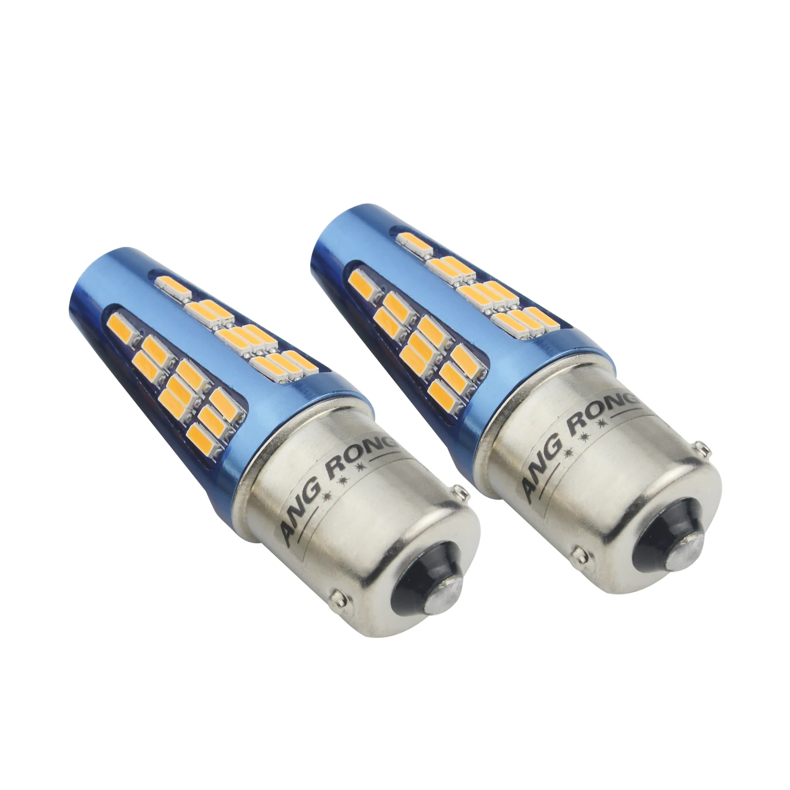 ANGRONG 2x высокой мощности 581 PY21W BAU15s RY10W S25 48 SMD 5 Вт светодиодный задний боковой фонарь