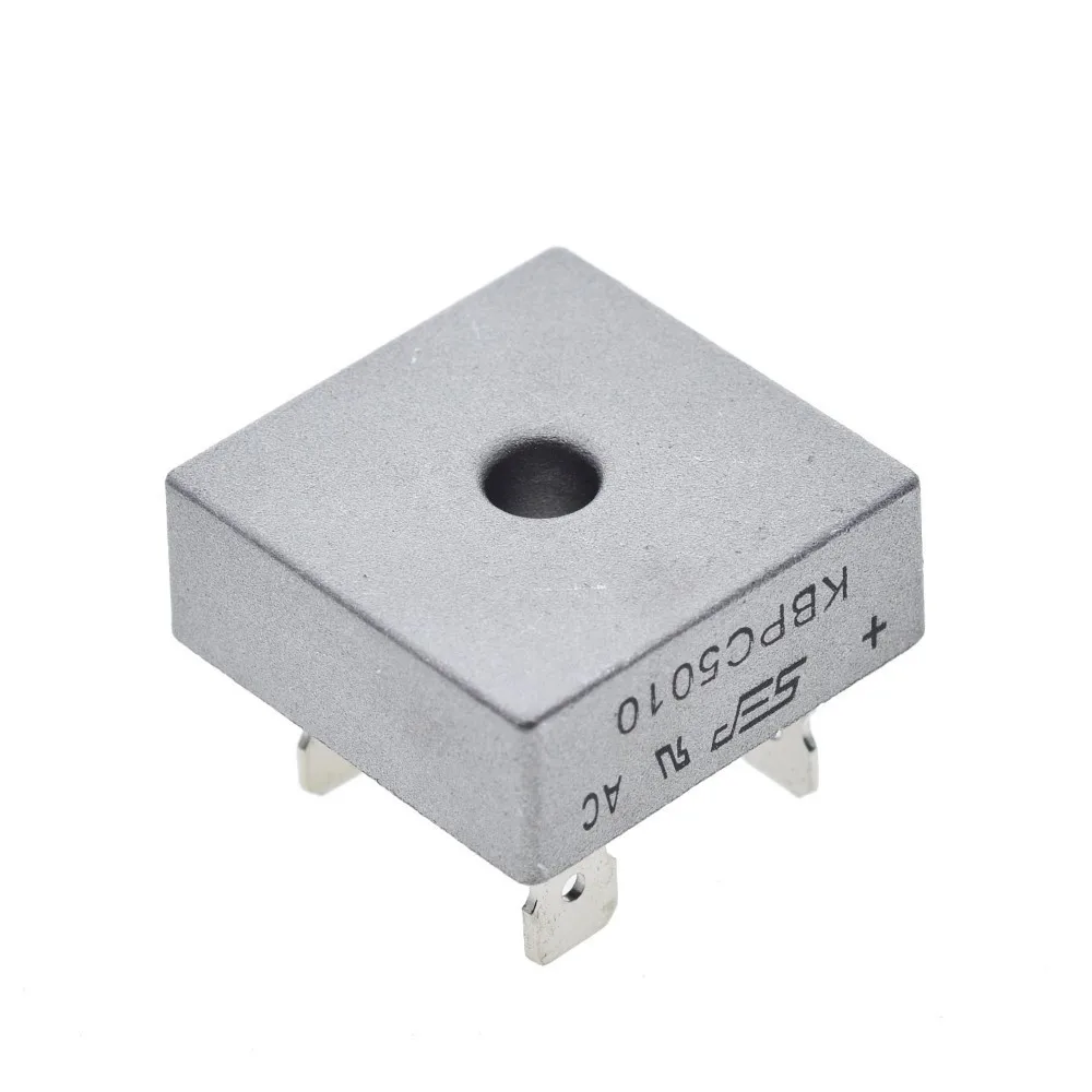 Диодный мост KBPC5010 50A 1000 В выпрямитель kbpc5010 1 шт. | Электронные компоненты и