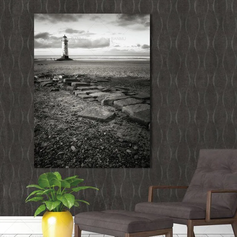 

Canvas Painting poster Abstract Wall Pictures Art Decoration Pictures Sea Natural Stone Hope Nordic Scandinavian Prints No Frame