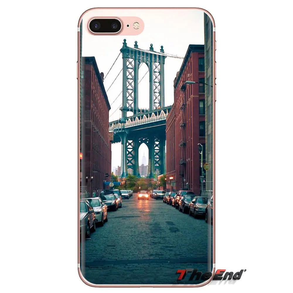 Мягкие прозрачные чехлы для iPod Touch Apple iPhone 4 4s 5 5S SE 5C 6 S 7 8 X XR XS Plus MAX I Love New Нью-Йорк