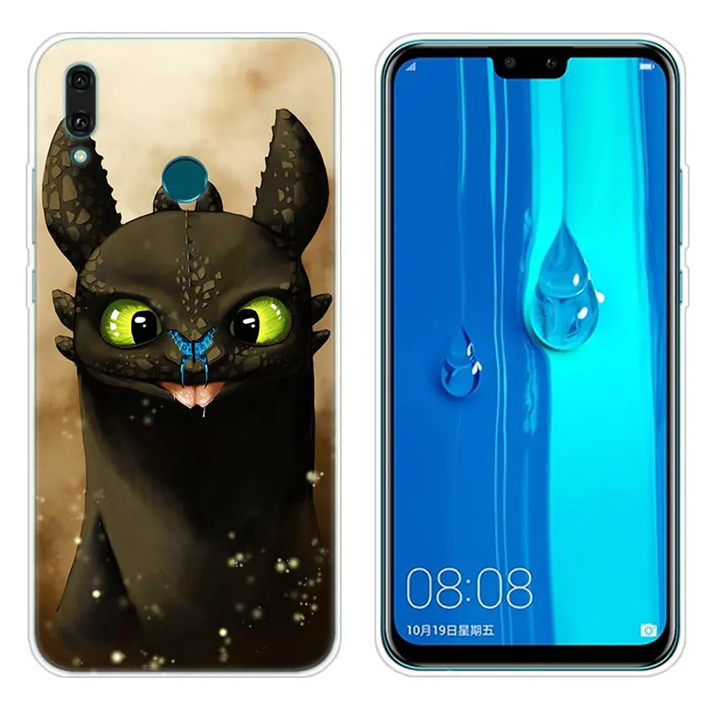 Модный силиконовый чехол для huawei mate 10 20 Lite Pro Y7 Y9 Prime Y5 Y6 Prime Y5