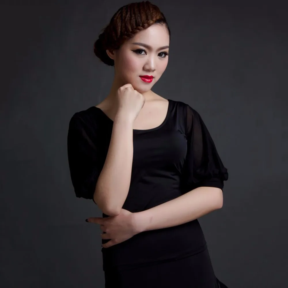 2017 популярные женские Современные топы для танцев разные цвета с коротким