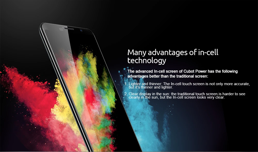 Cubot power 5,99 ''18:9 полноэкранный Android 8,1 смартфон MT6763T 2,5 ГГц 6 ГБ ОЗУ 128 Гб ПЗУ 16 МП 6000 мАч большой аккумулятор сотовый телефон