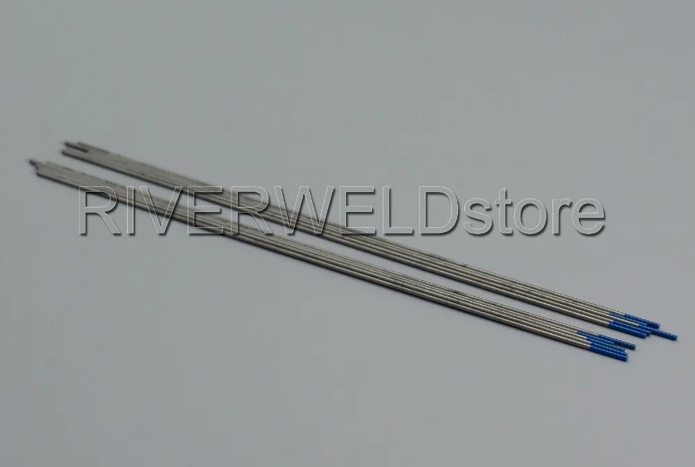 WL20 Sky Blue 2% Lanthanated TIG сварочный Вольфрам электродесс 1 5 х150 мм Tig Rod 10PK|Сварочные
