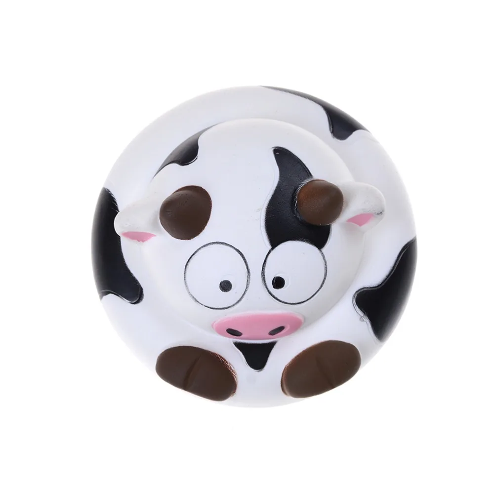 

10CM Slow Rising Jumbo Squishy Cartoon Milk Cow Bread Sweet Scented Pendant Bread Gift Doll Squishies kids squeeze toy