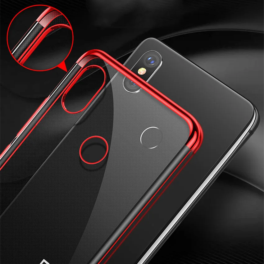 Ультратонкий Мягкий Прозрачный чехол из ТПУ Для Xiaomi mi max 3 с прозрачным покрытием