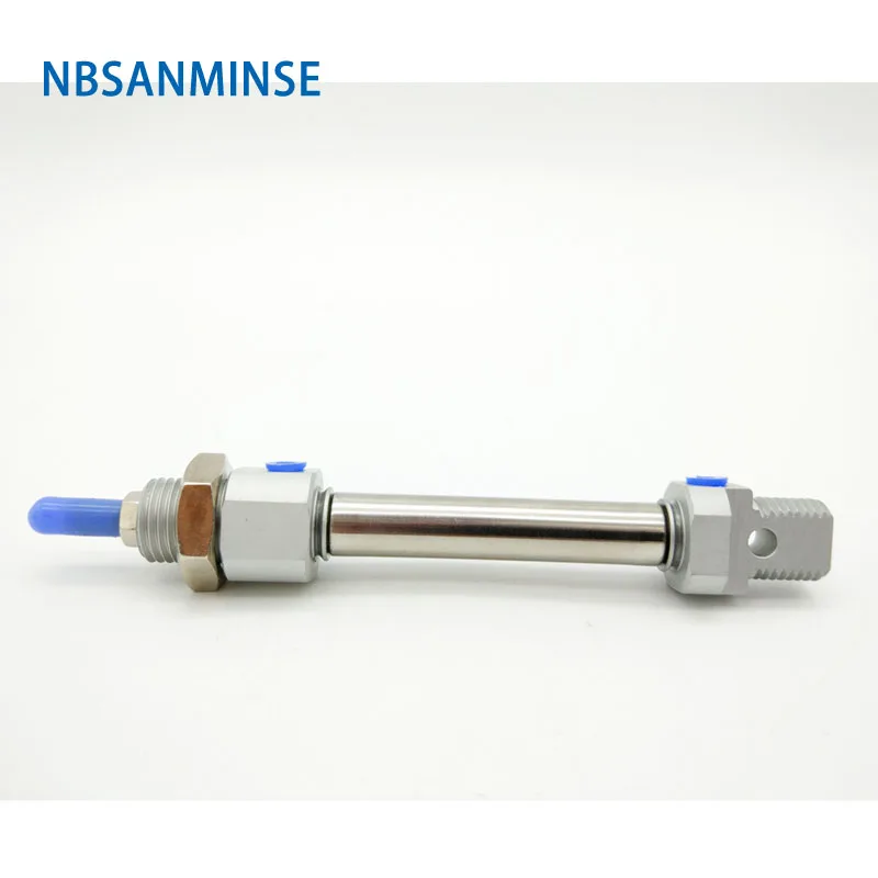 NBSANMINSE CD85N 12 мм Воздушный мини цилиндр ISO стандарт Двойное действие одностержневой