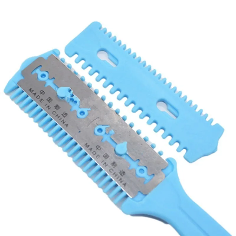 1 шт. двусторонняя Бритва для волос с лезвиями|Расчески| |