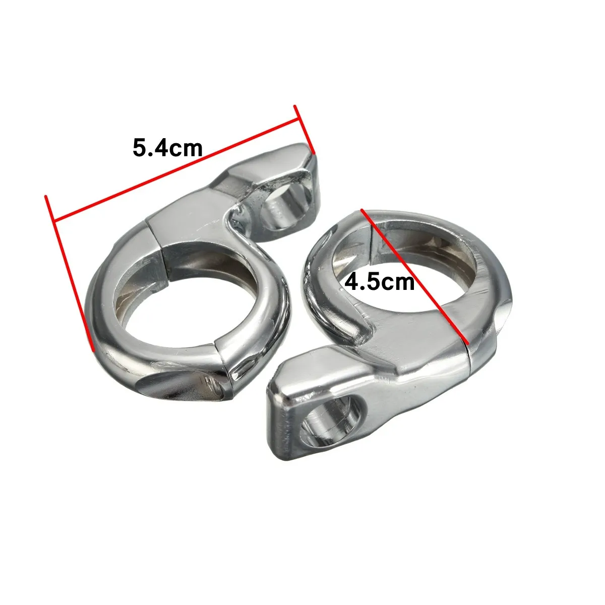 

Chrome ATV Motorcycle Bike 1 inch Turn signal Handlebar Clamp Mirrors Adapter Mount for Honda /Yamaha /Suzuki /Kawasaki