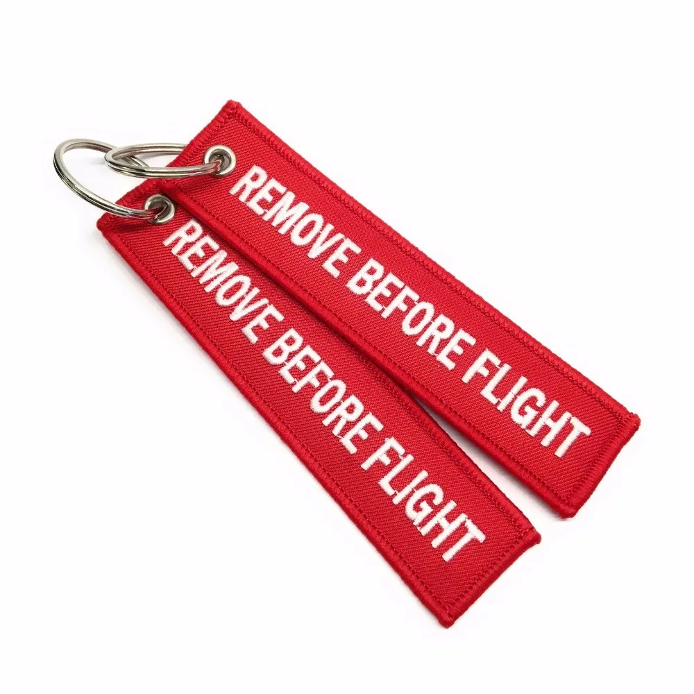 2 шт Красный remove Before Flight брелок Брелоки  | Брелоки -32929425604