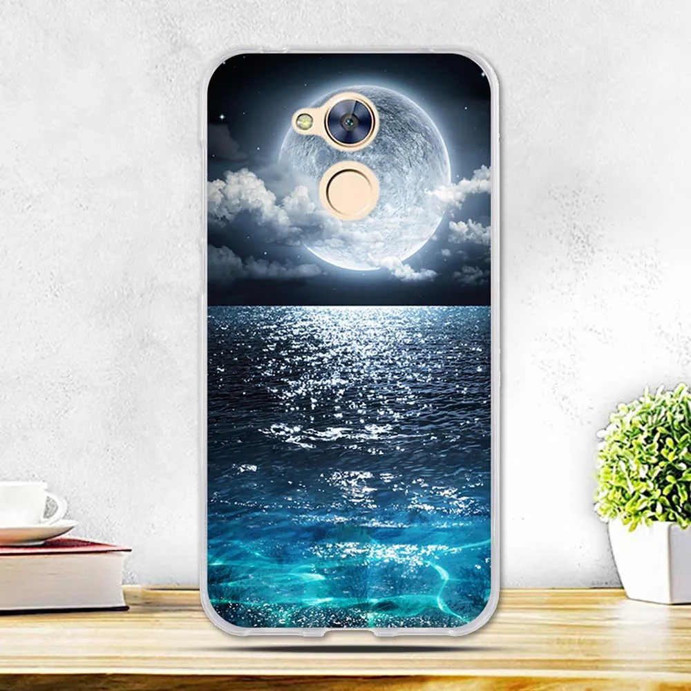 14 Чехол для huawei Honor 6A, мягкий силиконовый чехол с 3D рельефным рисунком, модная задняя крышка с цветочным рисунком для huawei Honor 6A 5,0 '', чехол s - Цвет: 14