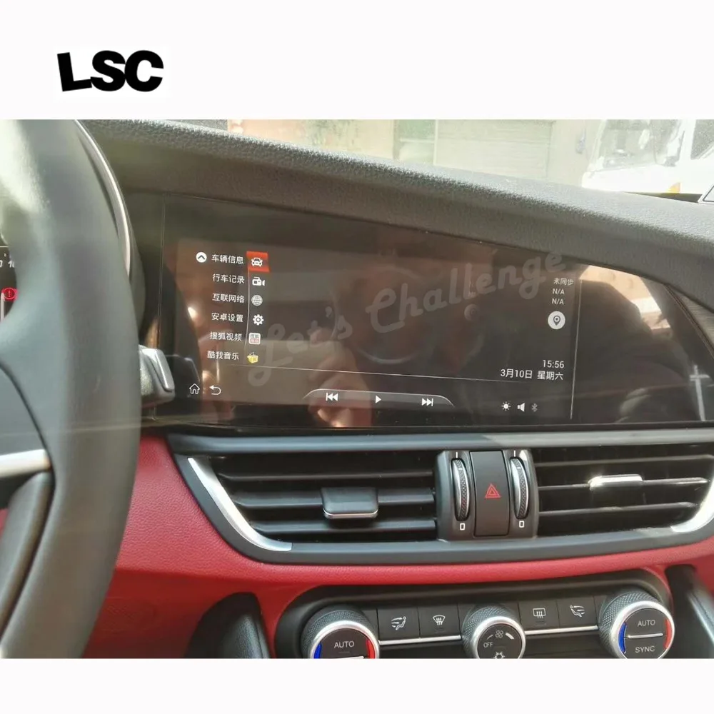 Android система Bluetooth видео Зеркало Ссылка HD радио большой экран навигации