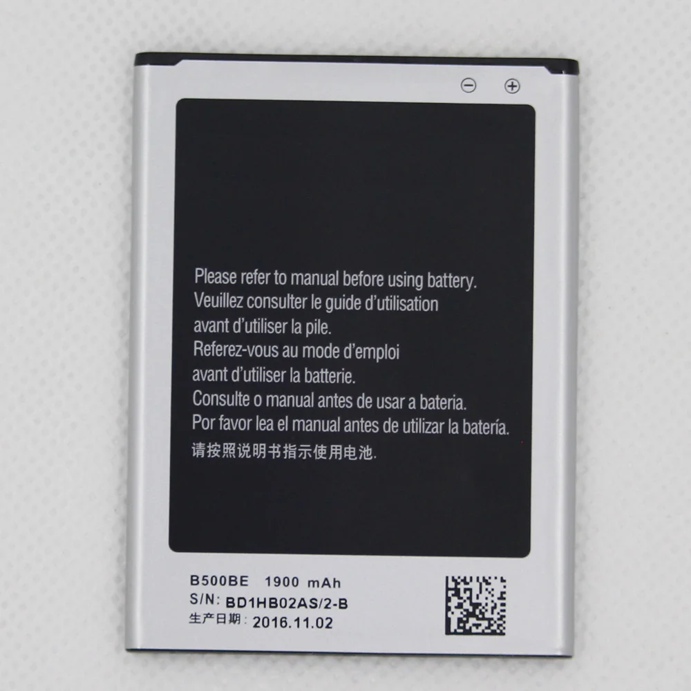 1900mAh B500A E B500BE 3 8 V Высококачественная батарея для S4 Mini GT i9190 i9195 i9192|Аккумуляторы
