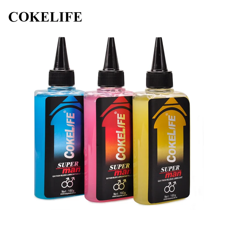 Смазка на водной основе Cokelife 85 г 3 шт. смазка для анального секса обезболивающее