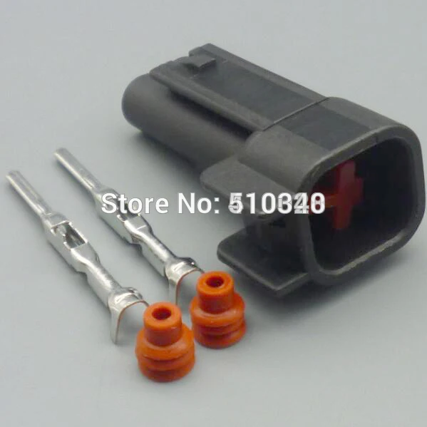 

1set 1.5mm 2 hole jacket vehicle equipped with connectors car connector terminals