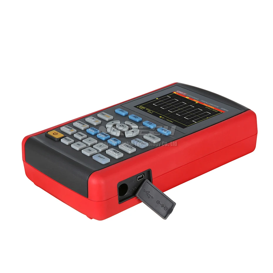 UNI-T UTD1050CL UTD1025CL портативный цифровой осциллограф Scopemeter мультиметр Сфера метр TFT полностью автоматическая шкала 50 МГц AC DC Ом F