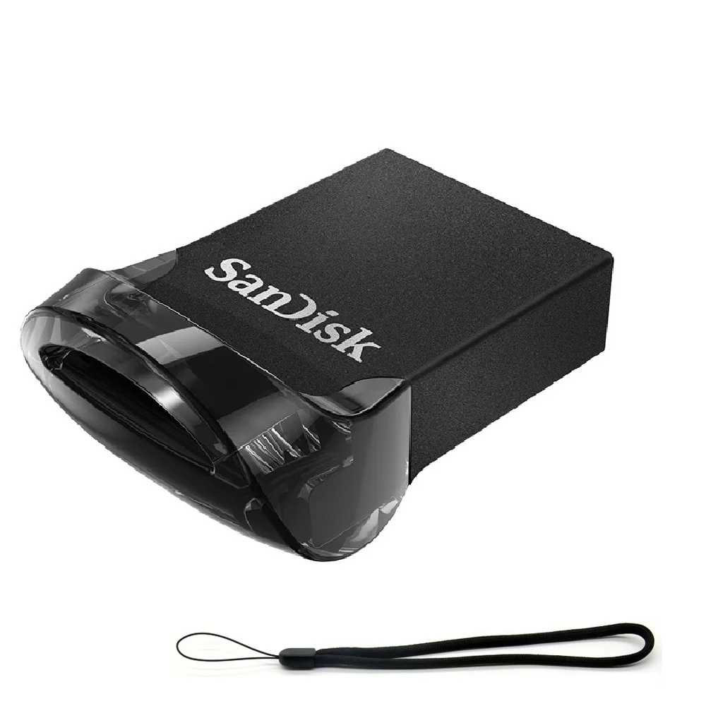 SanDisk Ultra Fit 32 Гб 16 USB 3 1 флеш накопитель 130 МБ/с./с 64 мини 128 ГБ высокоскоростной CZ430
