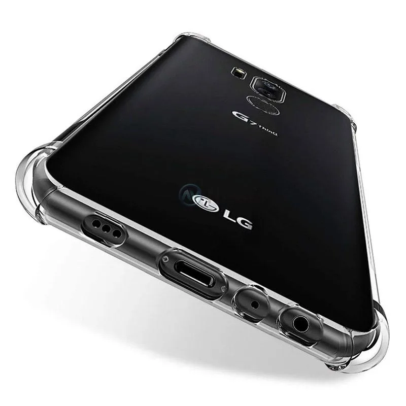Чехол-накладка для LG G7 V50 ThinQ из ТПУ прозрачный мягкий G8s G8 Q60 Q9 K50 K40 V35 V40