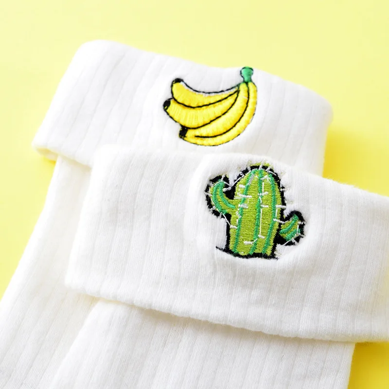 1 пара молочно белого цвета Цвет штаны для девочки вышивка &quotСердечки&quot кактус