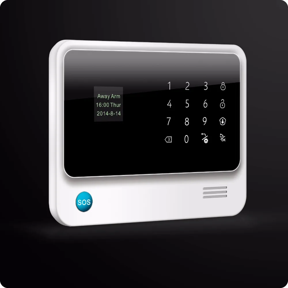 DHL/EMS WiFi GSM GPRS SMS беспроводная домашняя система охранной сигнализации пульт