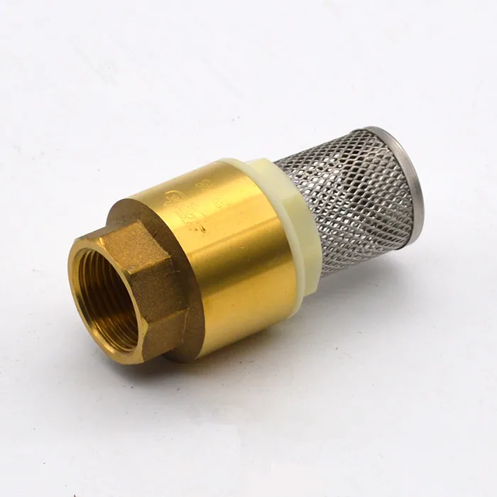 Латунный односторонний обратный клапан с фильтром 1/2 &quotBSPT резьбой|brass check valve|check