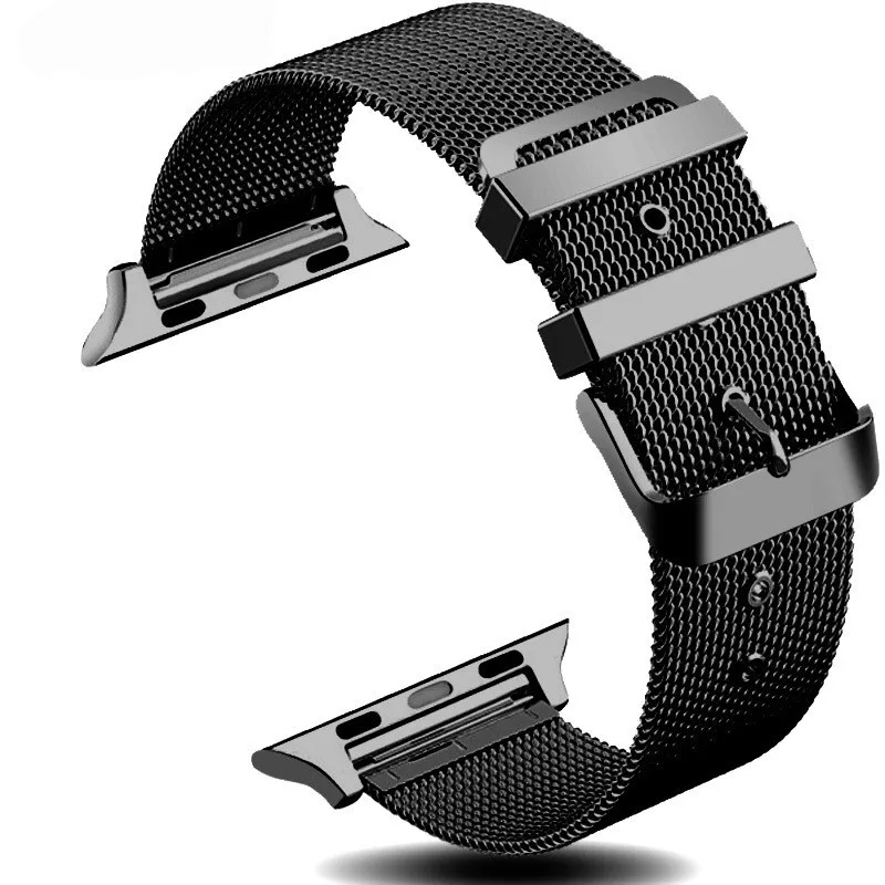 Ремешок Миланская петля для Apple Watch 3 42 мм металлический браслет из нержавеющей
