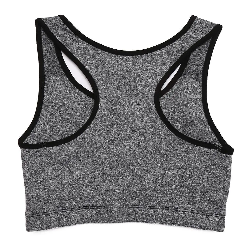 Женская передняя молния беспроводной бесшовный обычный Фитнес Одежда для йоги