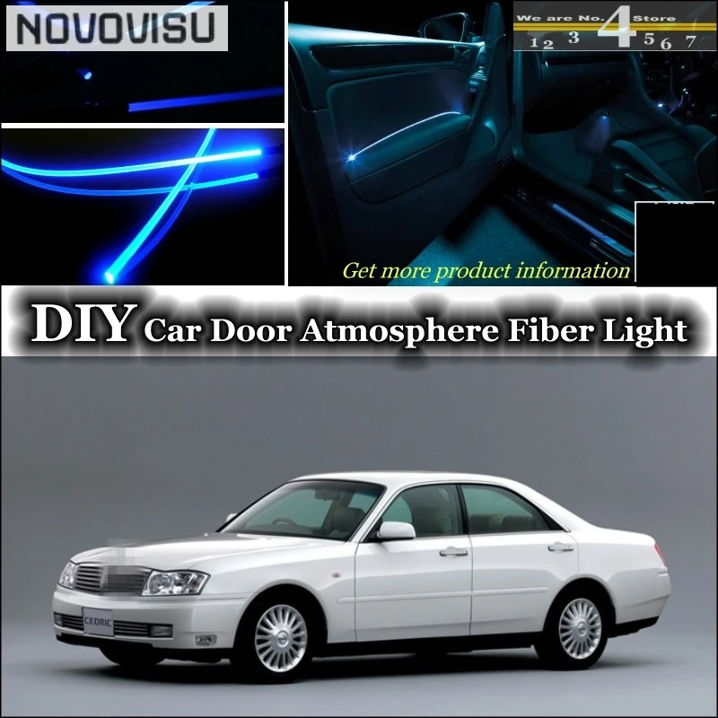 Нововису для Nissan Cedric / Gloria Y34 комнатный светильник тюнинг атмосферы волоконно