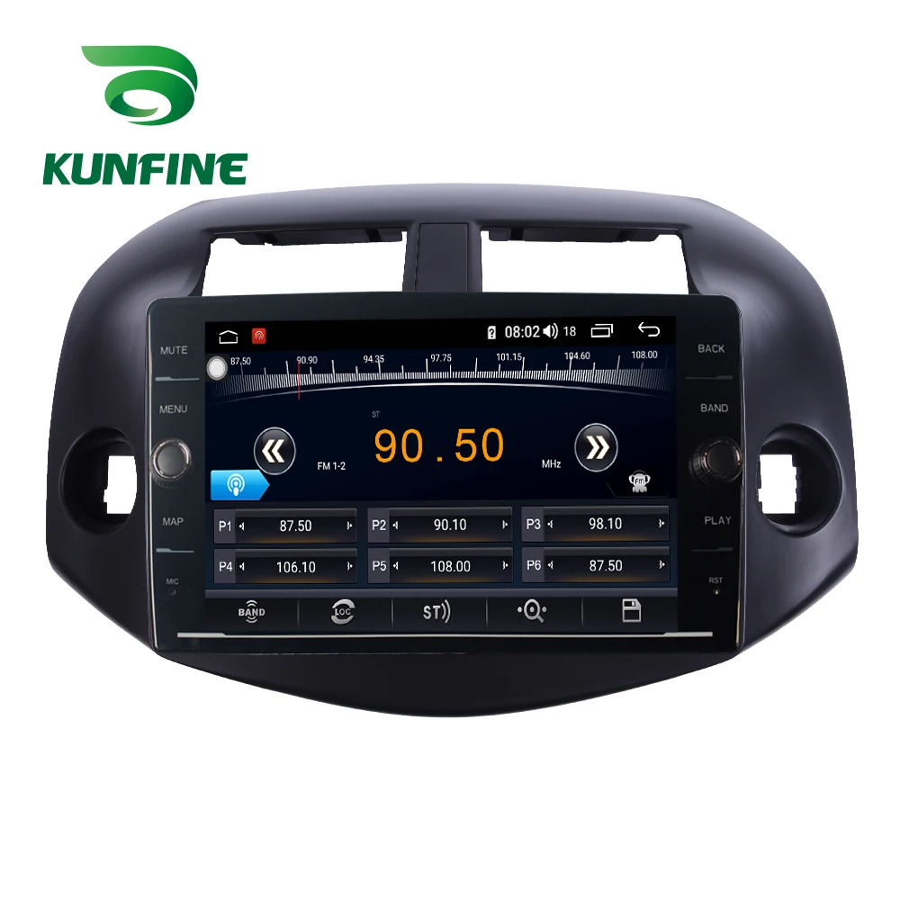 Восьмиядерный 4 Гб ОЗУ 64 ПЗУ Android 8 1 автомобильный DVD GPS плеер Deckless стерео для Toyota RAV4